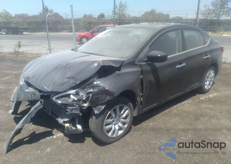 2017 Nissan Sentra Sv из США, поврежденный, VIN 3N1AB7AP7HL667703